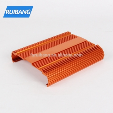 Aluminium mosfet bridgeable amplifier top quality oem custom extruded aluminum enclosure