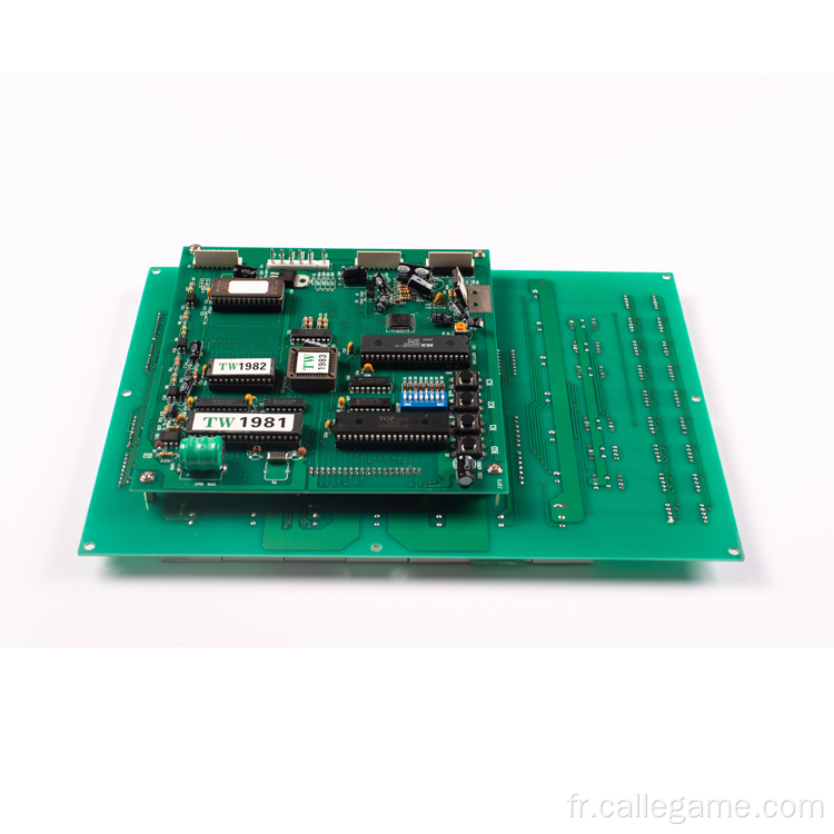 Board PCB personnalisé Jeu d&#39;arcade Mario avec acrylique