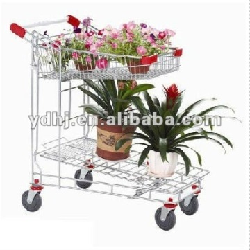 Two Layers Flat Folding Cart YD-J084