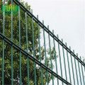 Powder coated twin wire mesh panel fence