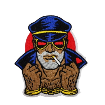 Fashion cheap wholesale embroidery evil personalized patch