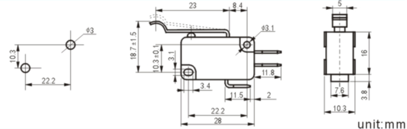 MSW-04-1micro switch