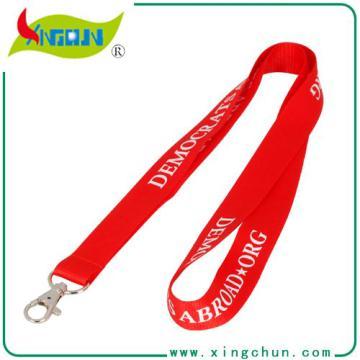 Timely high quality silk screen printed lanyards