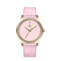 Embossed flower watch dial ladies Jewelry Watch