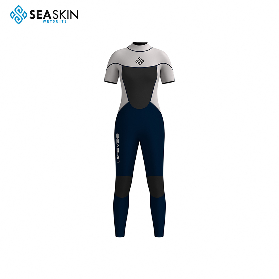 Seaskin 친환경 Neoprene Short Sleeve Springsuit