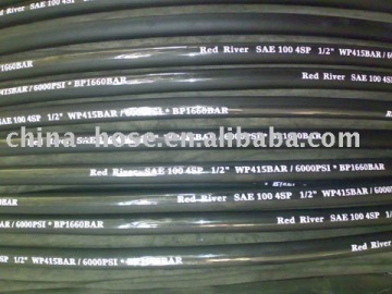 Wire Braid Rubber Hose, Hydraulic Hose, Wire Braid High Pressure Hose