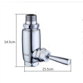 Self-closing Brass Chrome Mannal Flush Valve with handle