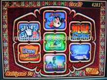 multi game board 7X slot game board/marble game board/vga game board