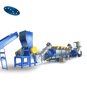 Automatic waste pet bottle recycling machine with CE