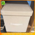 China high quality cream-cloured linen fabric velcro folded storage bin/box with lid in WenZhou LongGang