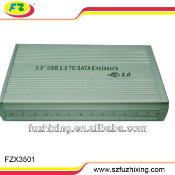 USB 3.5 SATA HDD Hard Drive External Enclosure Case AC