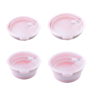 Dishwasher Freezer Safe Collapsible Silicone Lunch box