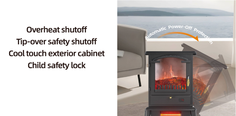 Electric Fireplace TV Stand Decor Flame Electric Fireplace Living Room Electric Fireplace Heater