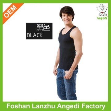 100 cotton vest for man in china