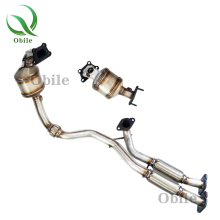 Direct Fit Catalytic Converter with Double Flexible Pipe for Cadillac SRX 3.0 Conversions