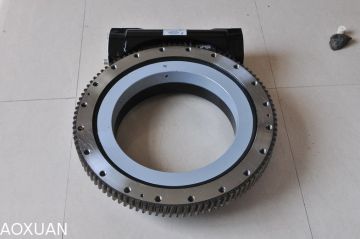 50mn Internal Gear 7'' Slew Ring Drive For Ship Lifting , Crane Slew Drive Oem