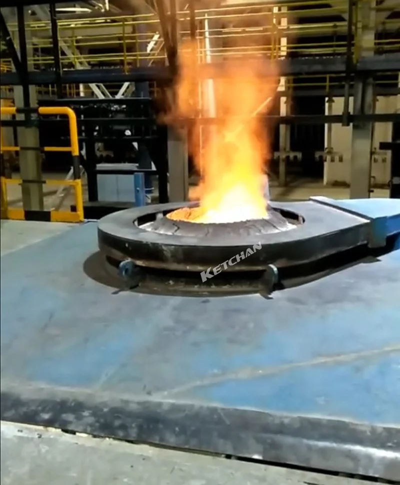 Electric melting furnace 3 1 jpg KETCHAN Induction Electric Melting Furnace