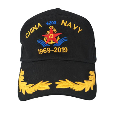 outdoor Casual Coast Guard Army Baseball Cap Navy Hat black baseball cap wtih embroidery logo