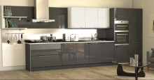 Painted Kitchen Cabinet-Br1015