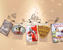 Custom order decorative metal sign/tin signs wall hanging vintage tin sign