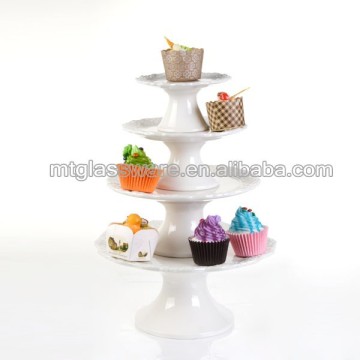 4 tier cake stands Wedding cake plates ceramic cake stands