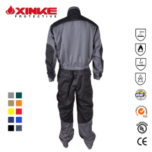 OEM wholesale advanced cotton flame retardant uniform smocks