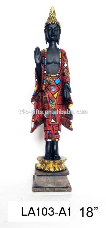 Religious resin decoration tall buddha statue, buddha mold