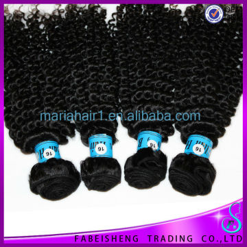 brazilian remy human hair kinky curly weave 100% virgin human hair