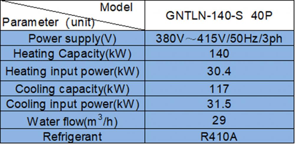 Gent 40p Water Source Heat Pump