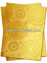 AFRICAN SEGO HEADTIE, SEGO GELE & IPELE,Head Tie & Wrapper,HT0358 GOLD