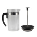 Haushaltsglas French Press Kaffeemaschine