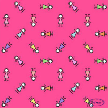 Kids wrapping paper sheet design