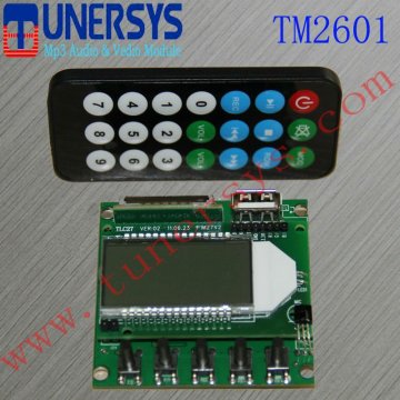 TM2601 digital mp3 audio decoding board
