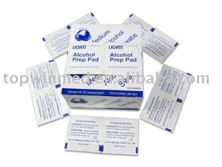 70% isopropyl alcohol swab 65x30mm