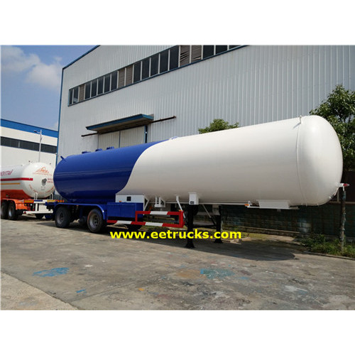 3 trục 14000 Gallon Propane Trailer Tàu chở dầu