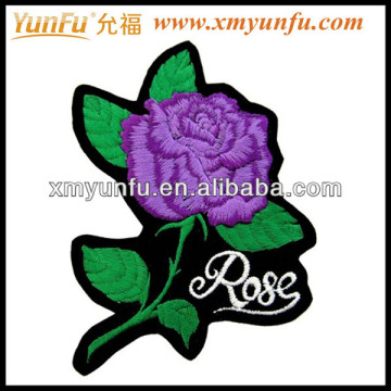 Applique embroidery flower patches