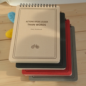 a5 waiter accounting notebook