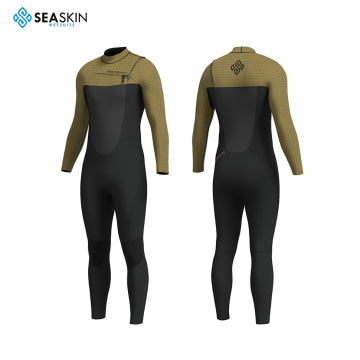 Seaskin 3/2mm Full Suit Men Custom Surfing Wetsuit