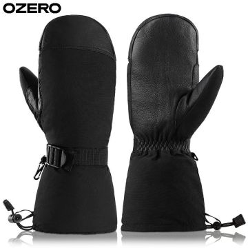 OZERO Functionality Customization Hiking Trails Cashmere Fingerless Gloves