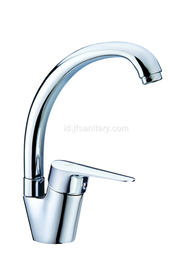 Kuningan Kitchen Faucet Tap Swivel untuk wastafel kecil