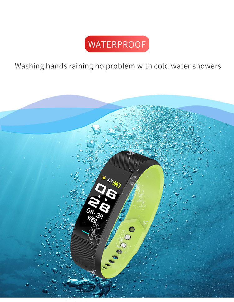 cheap price fashion 3D color screen body fit heart rate monitor instructions for rohs smart watch
