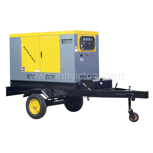 10kVA~200kVA Movable Generator Sets