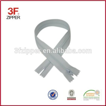 Wholesale White Nylon Zipper Long Chain