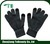 slate color 2 finger touch screen glove