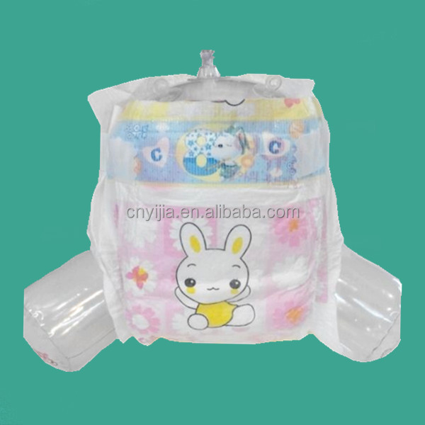 printed disposable clothlike backsheet/cotton baby diaper with OEM design