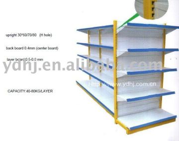 Gondola store shelving units