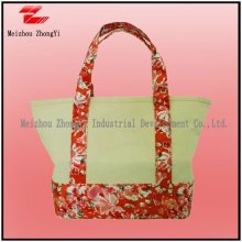 fashion washed canvas bag with Chinese Style
