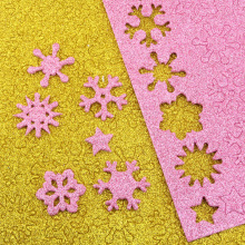 Wholesale Christmas Snowflake EVA Puffy Stickers for Kids