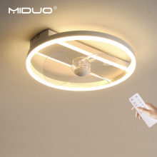 Modern Indoor Ceiling Fan with Light Kit for Living Room and Bedroom