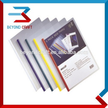 report cover folders sliding bar folders rail folders